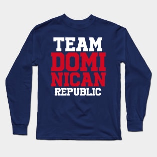 Team Dominican Republic - Summer Olympics Long Sleeve T-Shirt